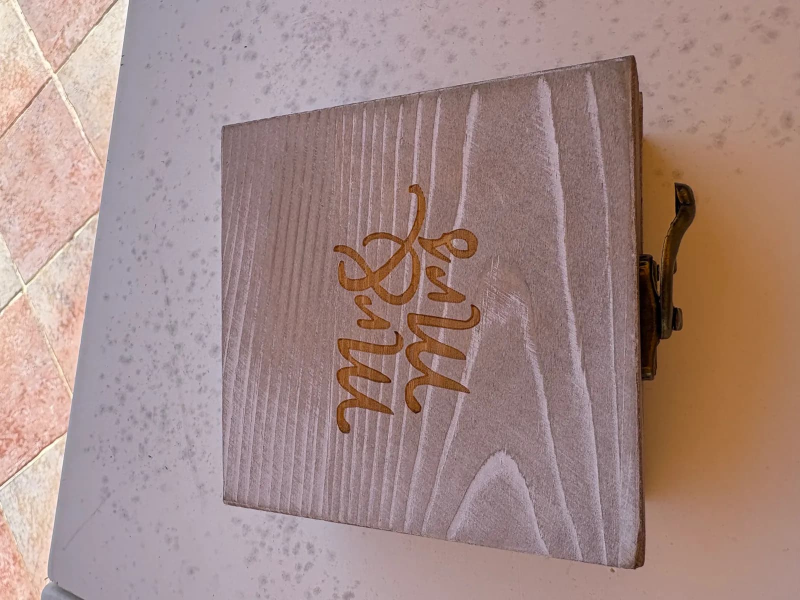 Mariage: boîte pour alliances - Photo 1
