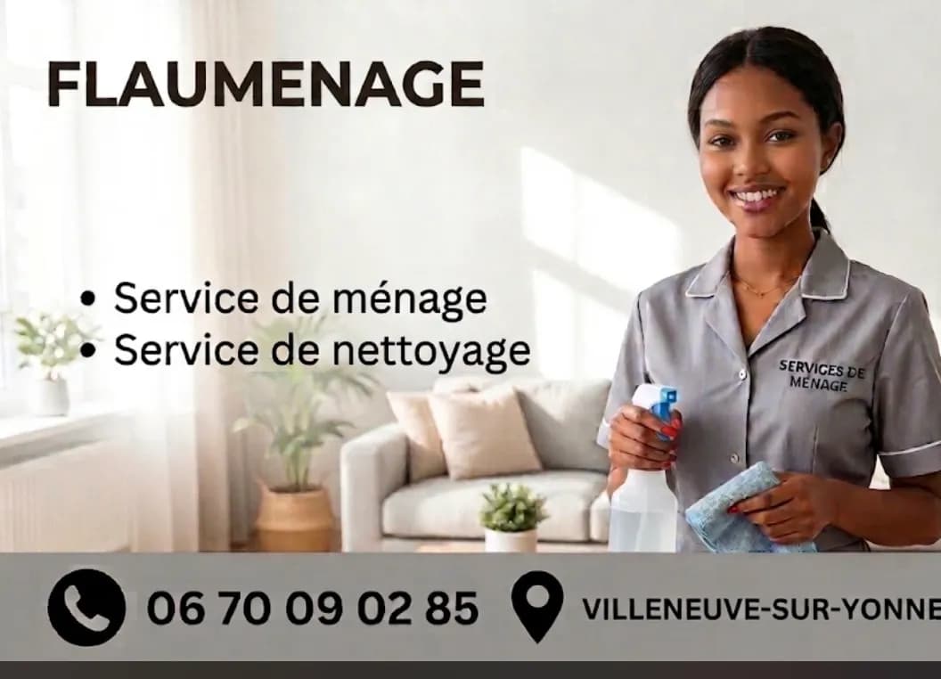 Service de ménage et nettoyage - Photo 1