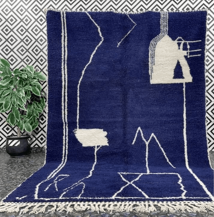 Tapis Bérbère de laine authentique ,Tapis fait entièrement à la
main - Photo 1