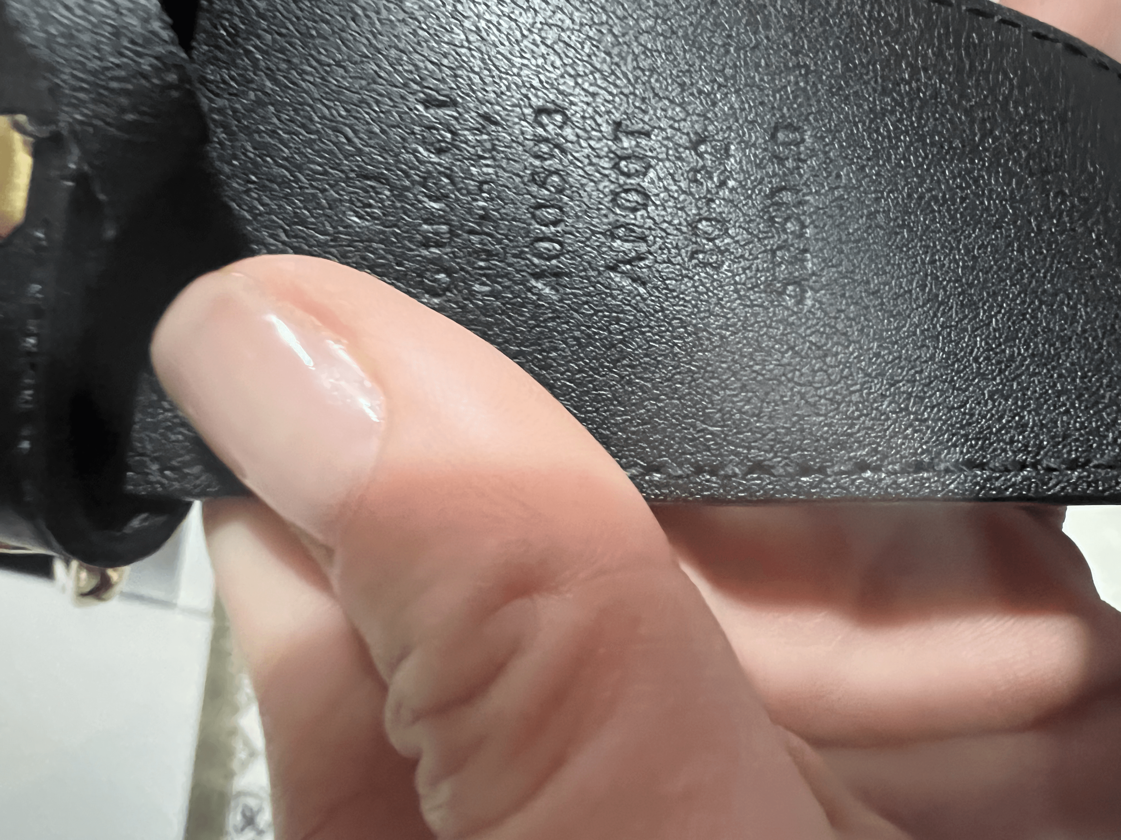 Gucci ceinture noir 183€ - Photo 1