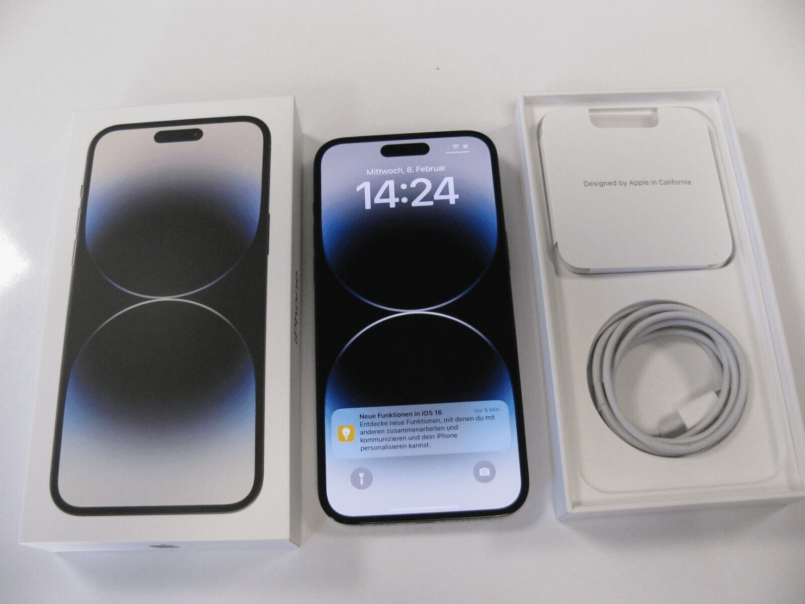 Apple iPhone 14 Pro Max - 256 Go - Noir sidéral - DÉVERROUILLÉ - Photo 1