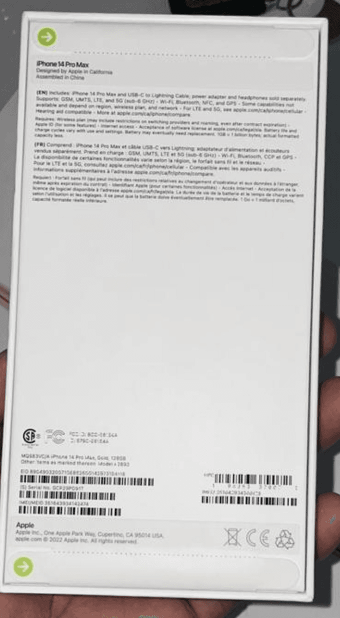 IPHONE 14 PROMAX Disponible - Photo 1