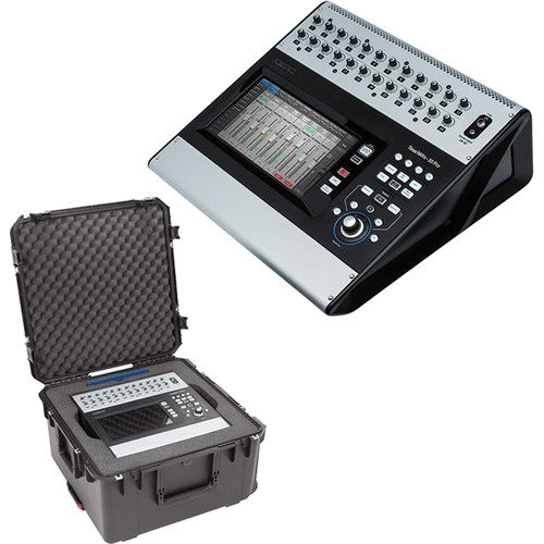 QSC TouchMix - 30 Pro 32 Channel Digital Mixer Kit with Waterproof Mixer Case