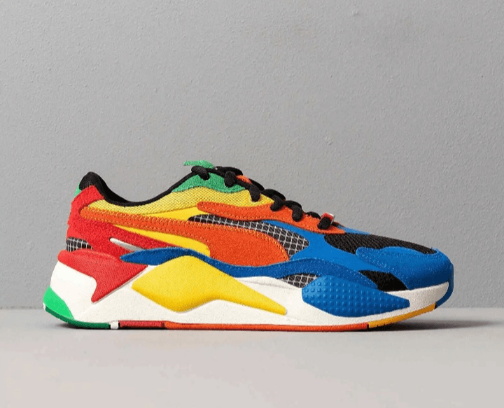 SNEAKERS PUMA X RUBIK'S RS-X³ POUR HOMMES - Taille. 9,5 uk (44 eu) 10,5 us - Tout neuf - Photo 1