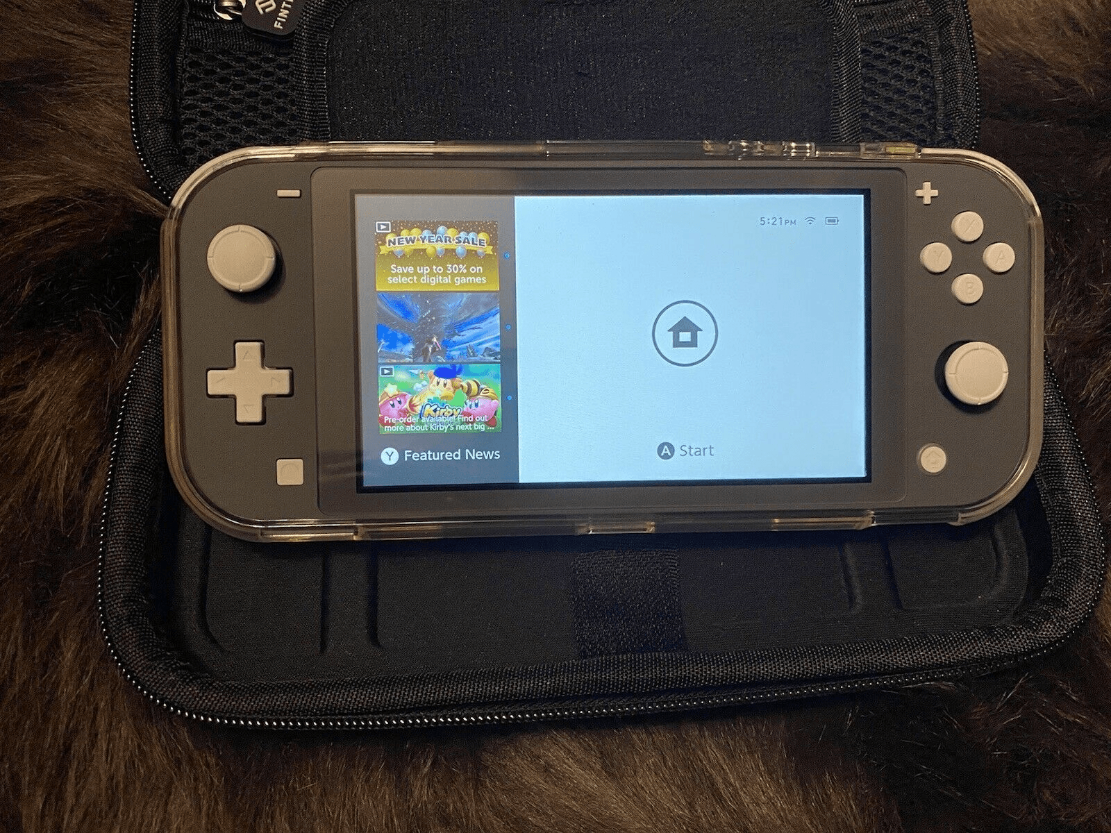 Nintendo Switch Lite-gris 32 go; - Photo 1