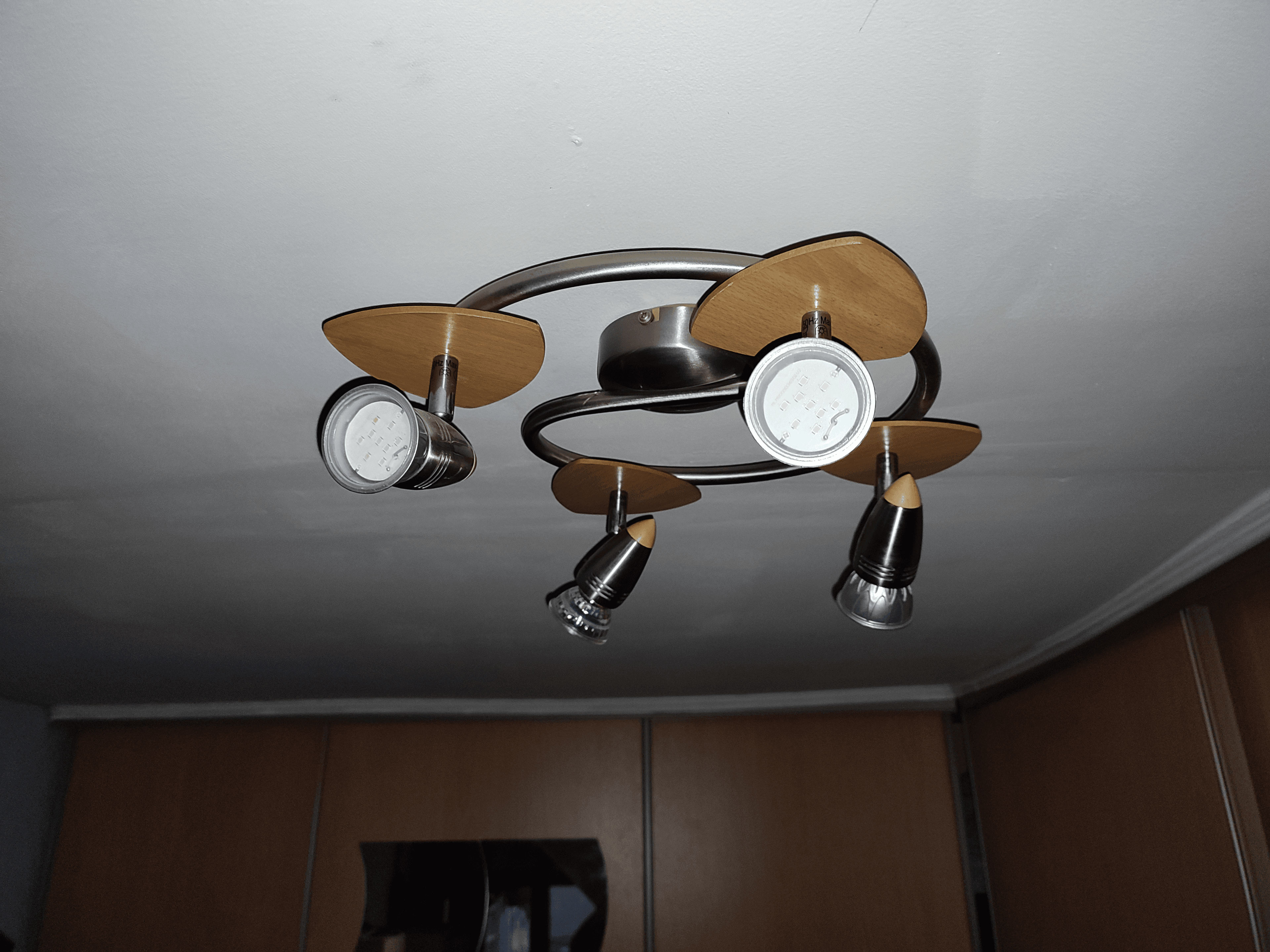 Applique ou plafonnier bois et metal - Photo 1