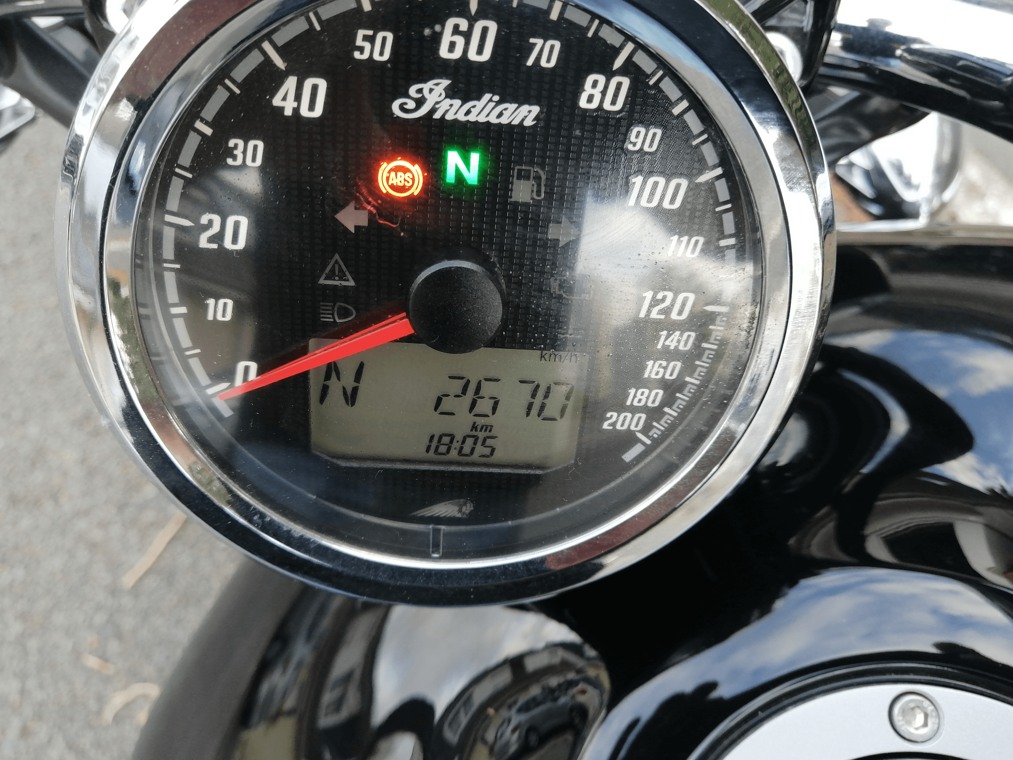 Indiana Scout - moto custom à vendre - Photo 1