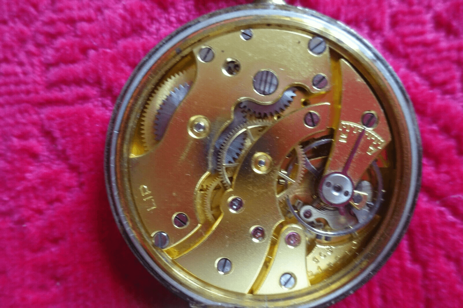 Ancienne Montre à Gousset LIP EN OR ET ARGENT BON ETAT 45 M/M - Photo 1