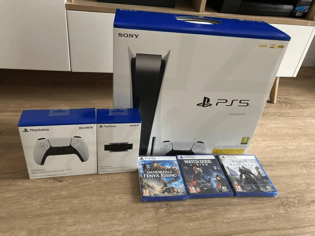 Console PS5 standars.