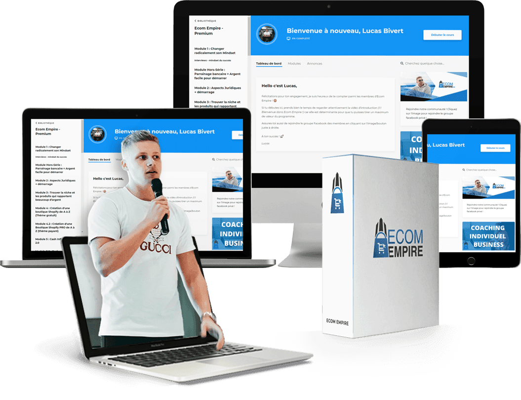 Ecom empire 4.0 dernière version - Photo 1