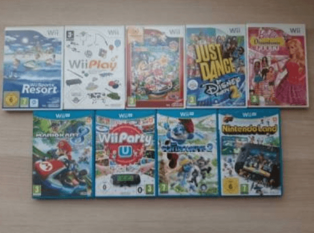 Console Nintendo wii U + acessoires + jeux