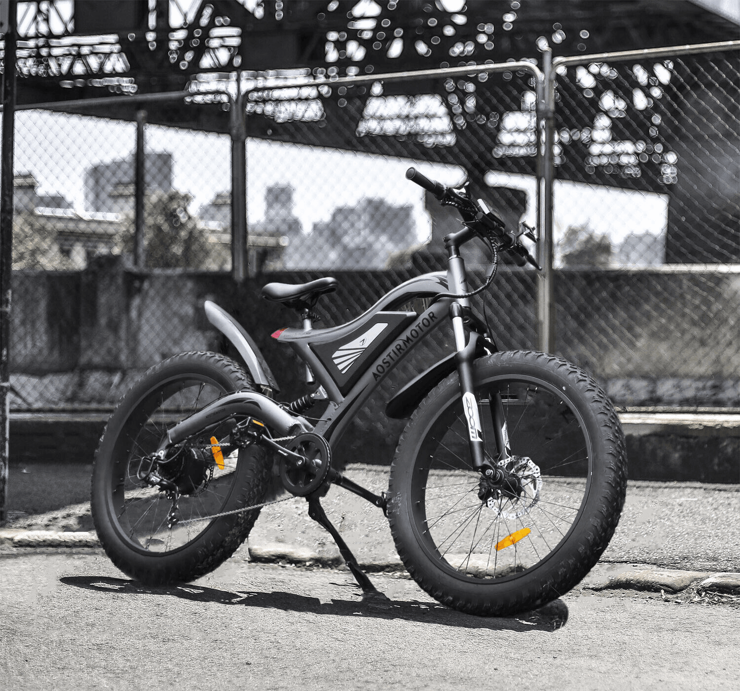 Ebike 26"750W 48V/15A Electric Bike Mountain Bicycle Fat Tire All terrain E-bike - Photo 1
