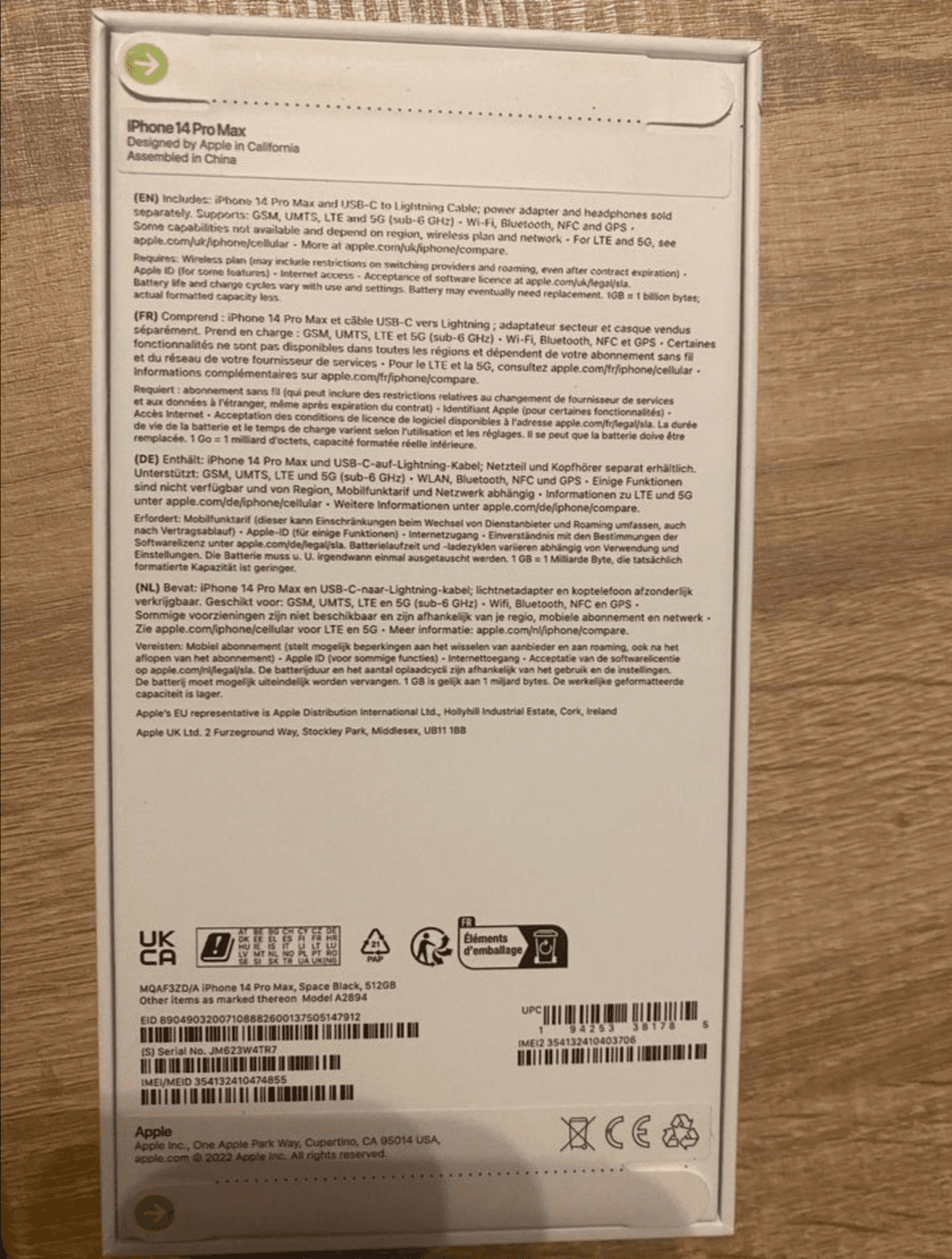IPhone 14 pro max - Photo 1