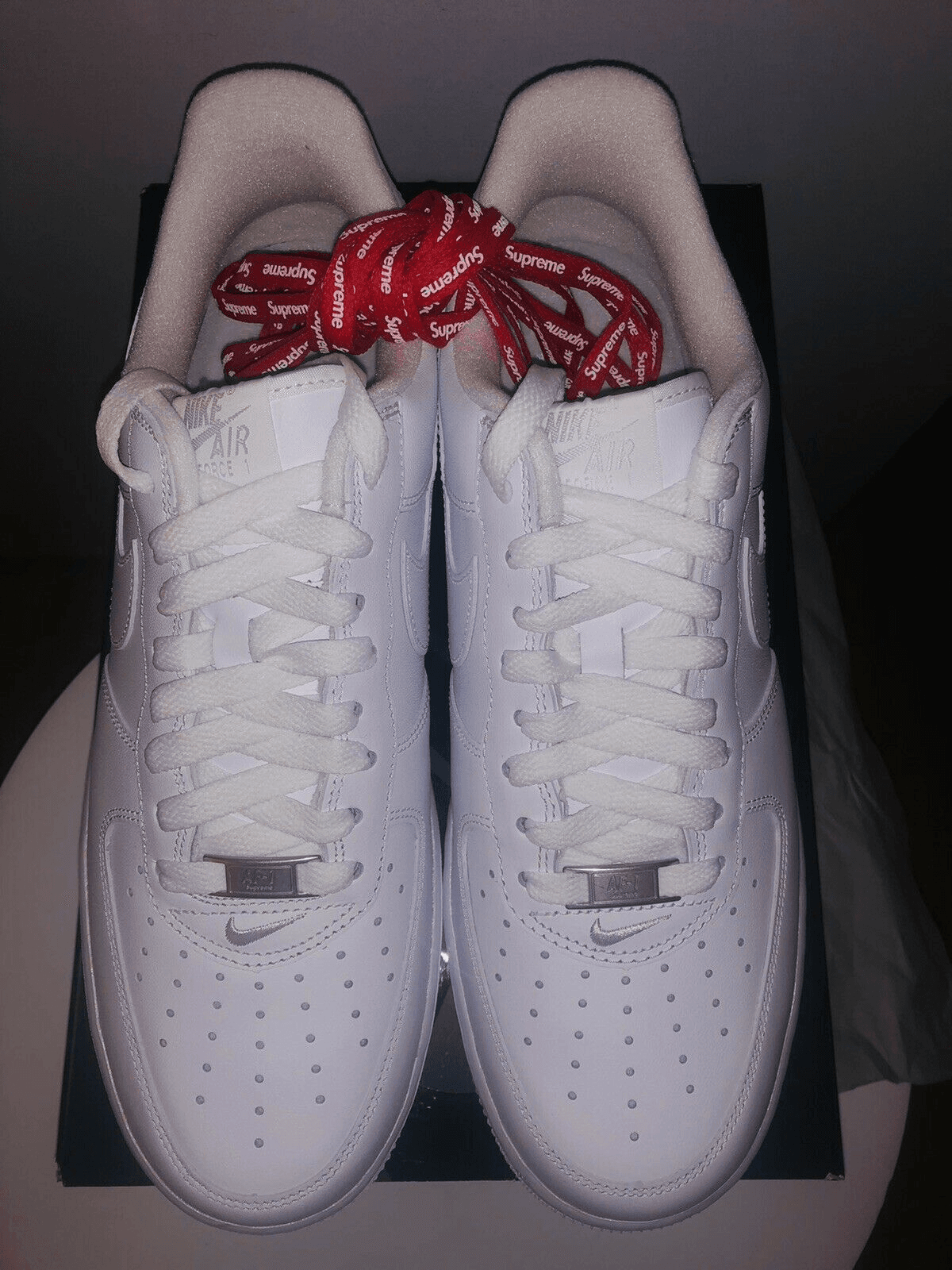 Nike Air Force 1 Blanche Suprême - Photo 1