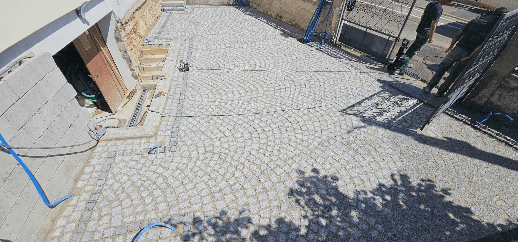 Pavé granit du Portugal pour aménagement extérieur
