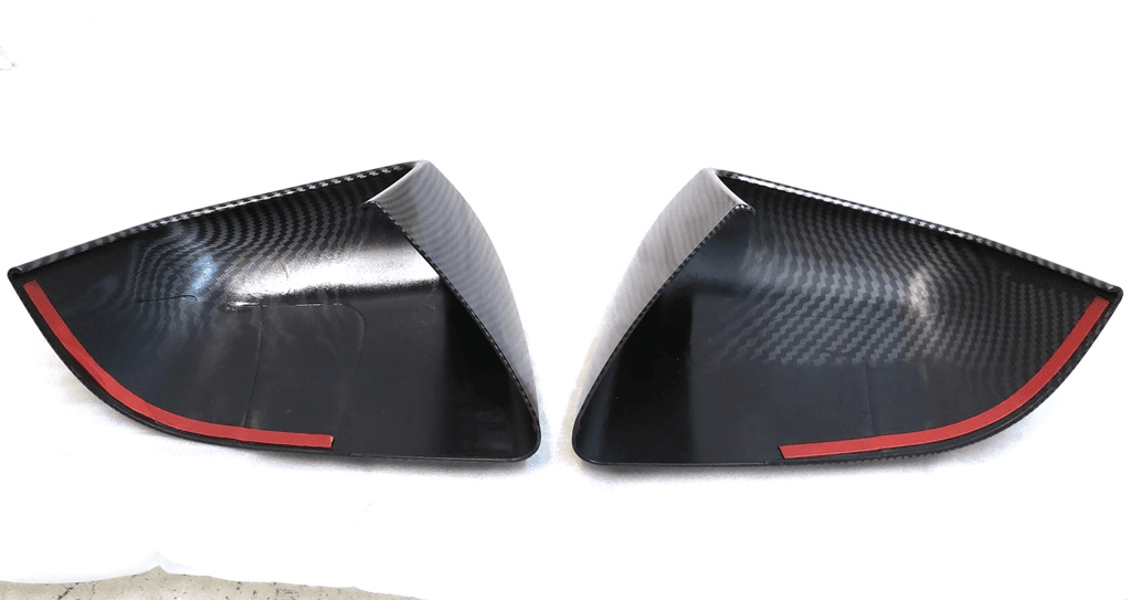 Jeu de coques de rétroviseurs extérieurs pour coque en fibre de carbone Tesla modèle Y 1495593-1495 - Photo 1
