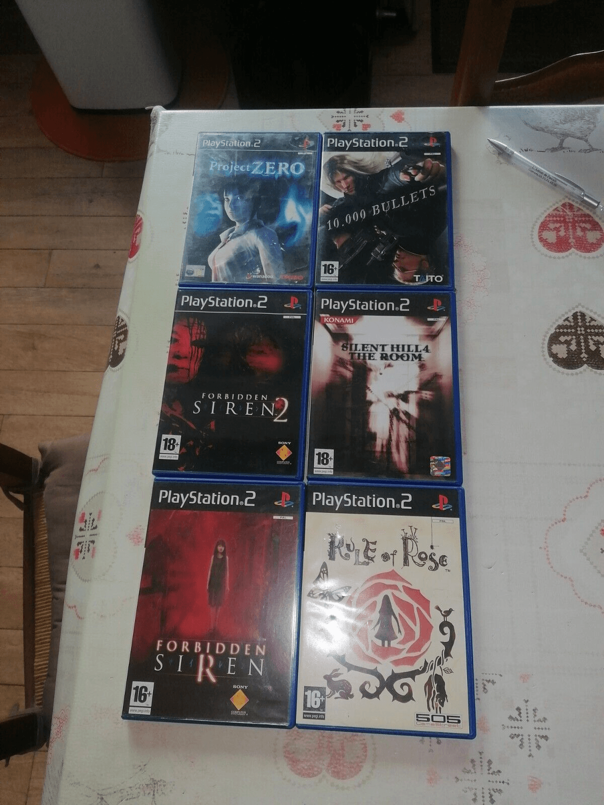 LOT JEUX VIDEO PLAYSTATION 2..LOT A PRIX CHER CAR TRES RARE 6 JEUX - Photo 1