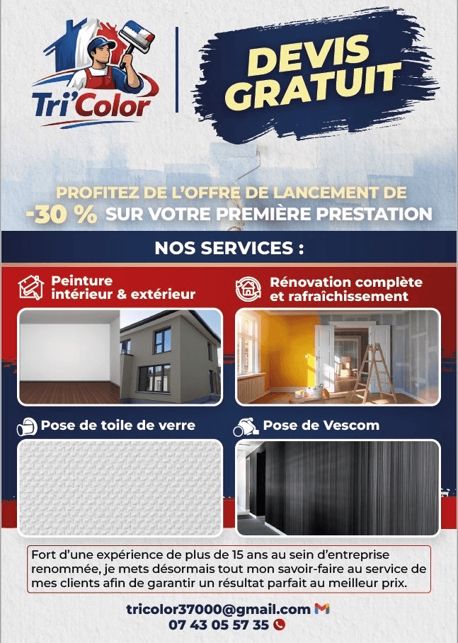 Peintre en bâtiment