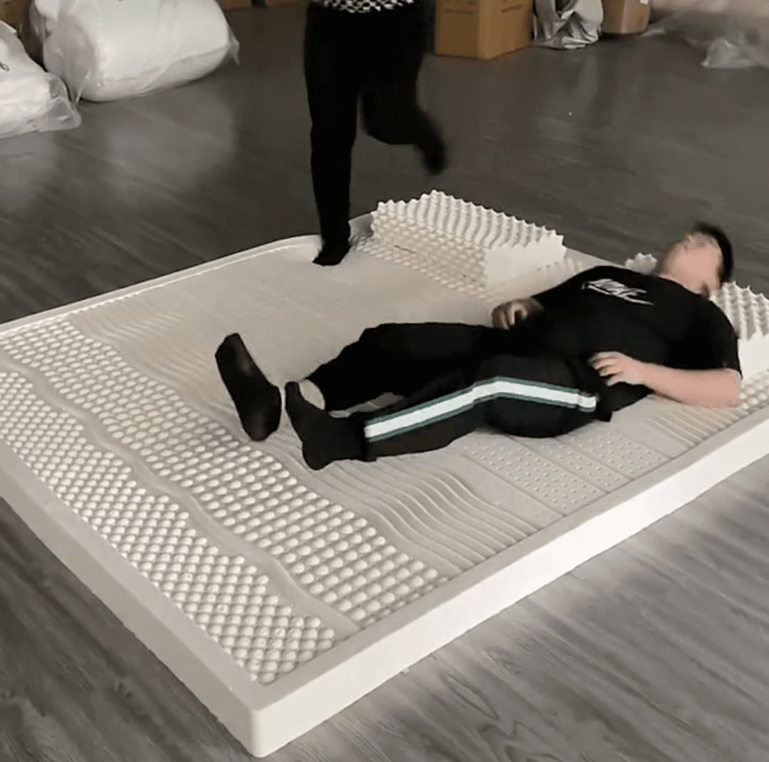 100% Naturel en Latex Matelas Organique Respirant Et Confortables,
Durables - Photo 1