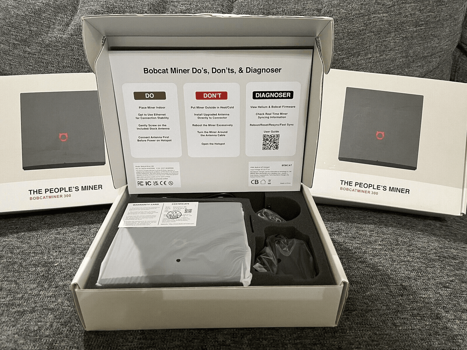 Bobcat Miner 300 Helium Hotspot for HNT - Black - Photo 1