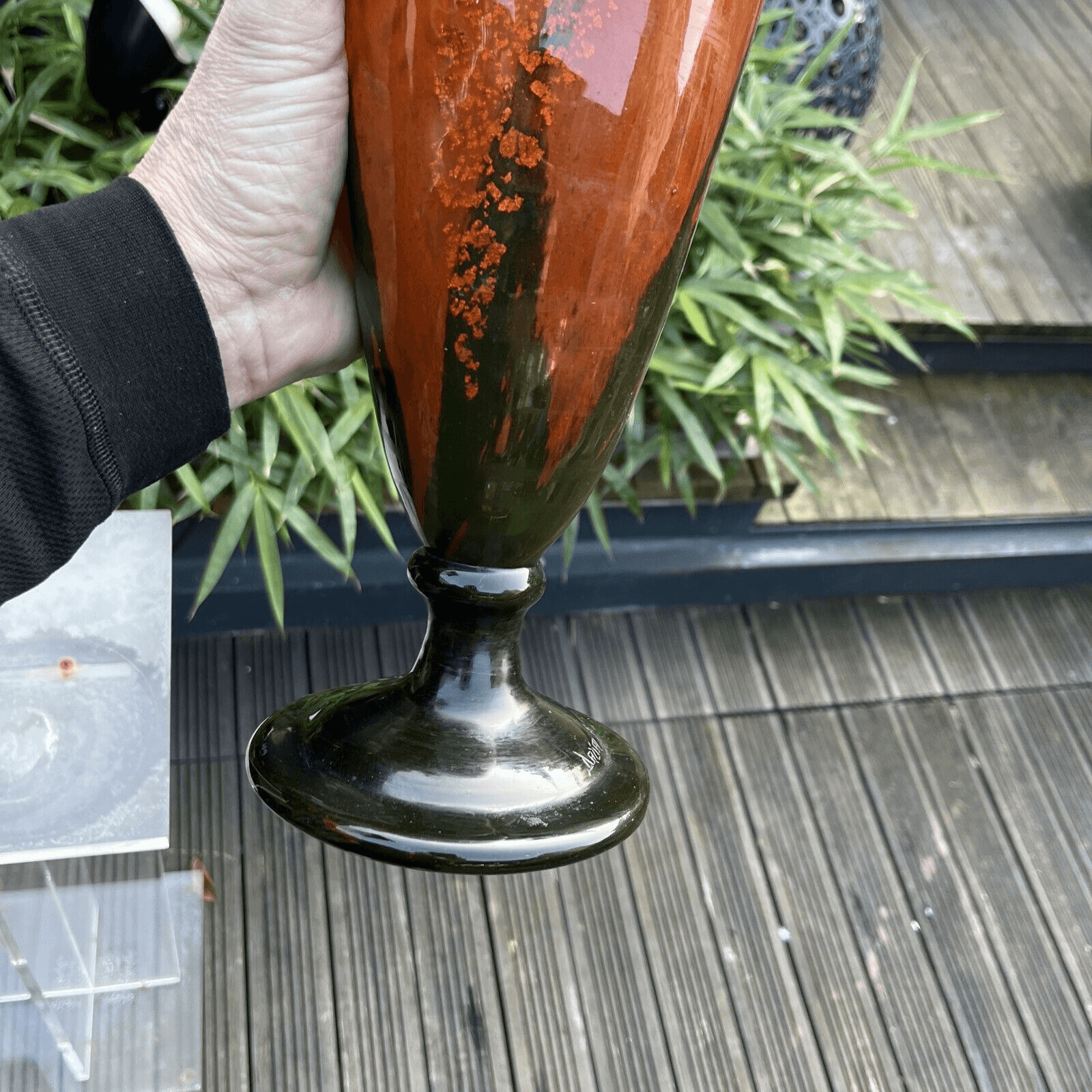 Vase Daum Nancy - Photo 1