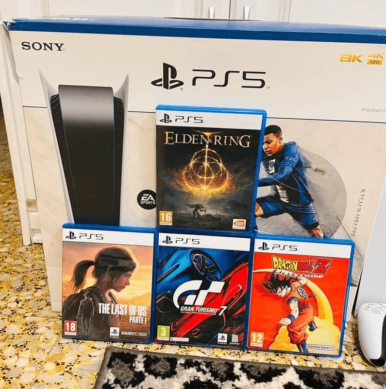 PS5 casque et CD - Photo 1