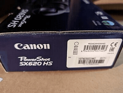 Canon PowerShot SX620 HS - BLANC 20 Mpix Appareil Photo Numérique WiFi NEUF NEW - Photo 1