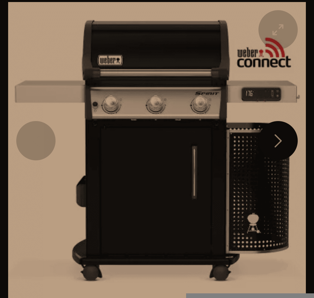 Barbecue à gaz connecté Weber Spirit EX-315 GBS NEUF