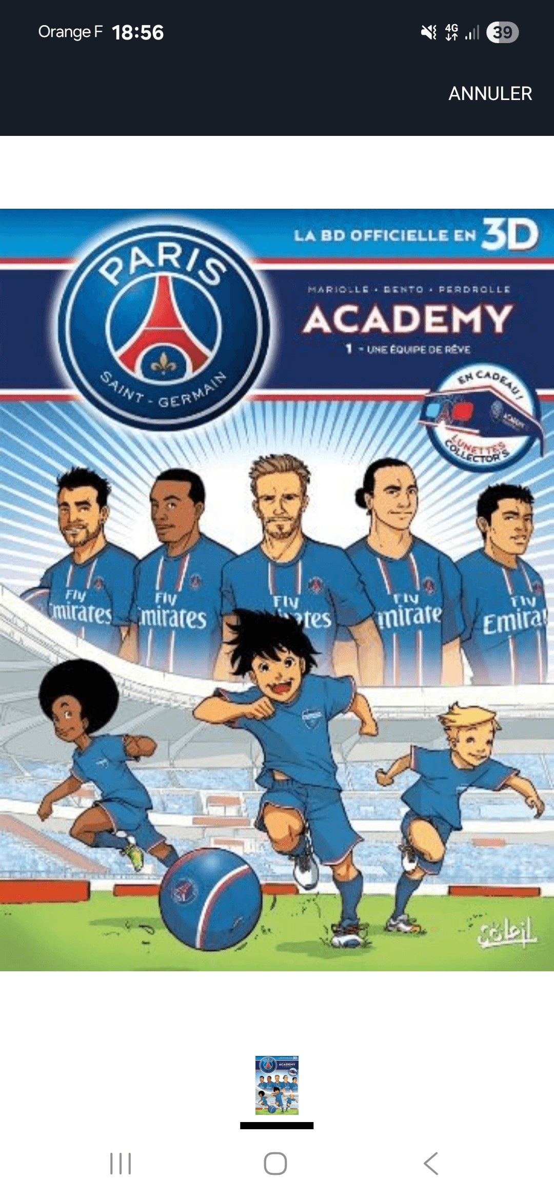 Livre de football passionnant - Photo 1