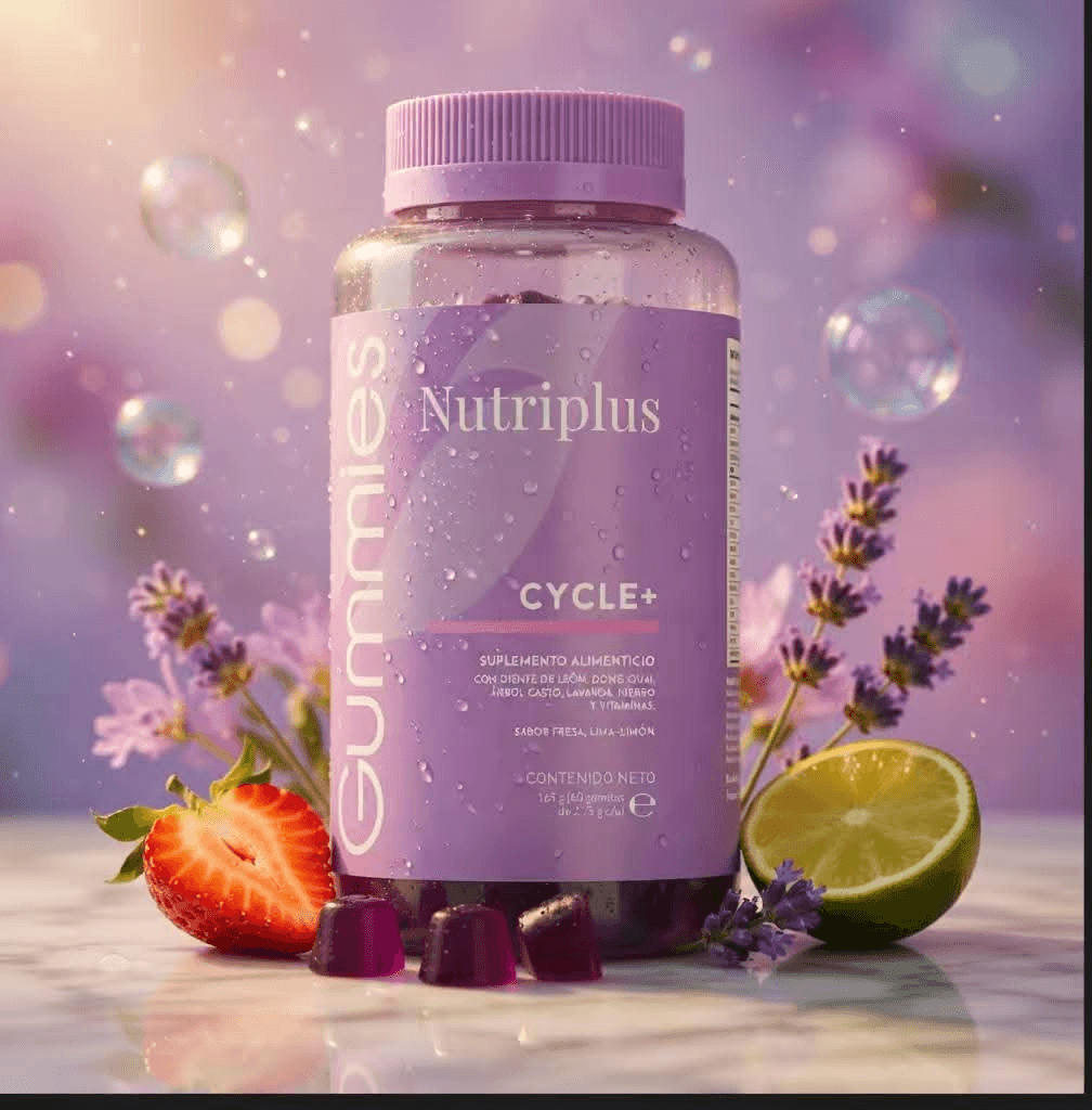 Gummies Nutriplus Cycle+ : Le Soutien Naturel pour Ton Cycle Menstruel - Photo 1