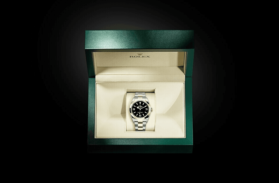 Montre ROLEX Oyster, 36 mm, acier Oystersteel et or jaune M124273-0001 - Photo 1