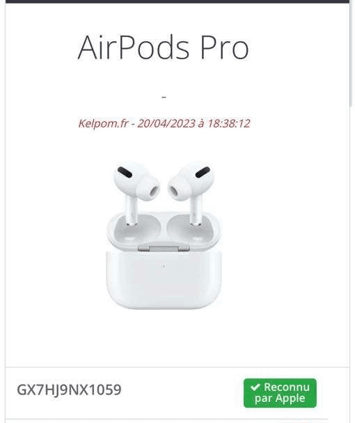 Air pods pro seconde generation - Photo 1
