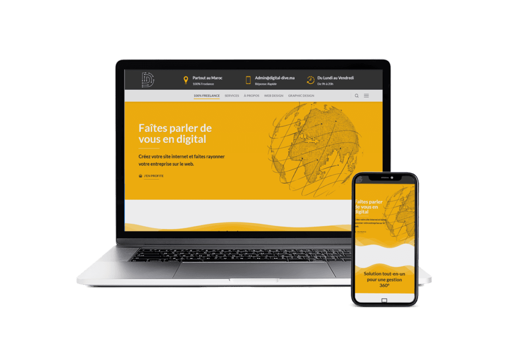 Site web clé en main / 100% Freelance - Photo 1