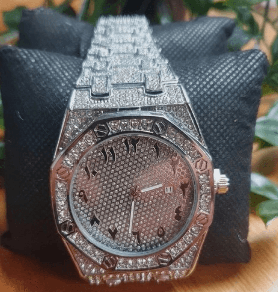 MONTRE DIAMANT ICE ARGENTÉE Arabic - Photo 1