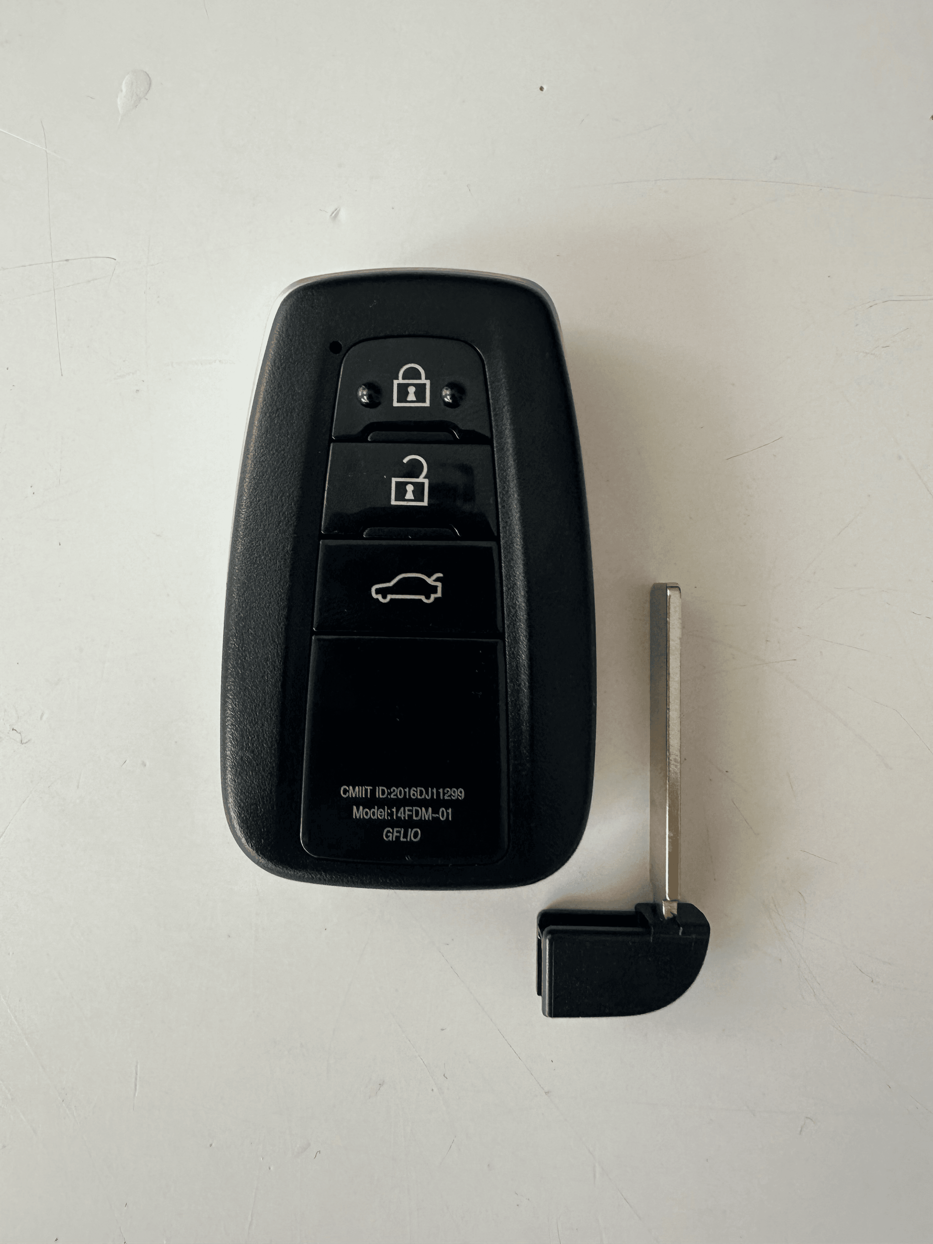 Nouvelle clé pour Toyota Corolla 2019-2022