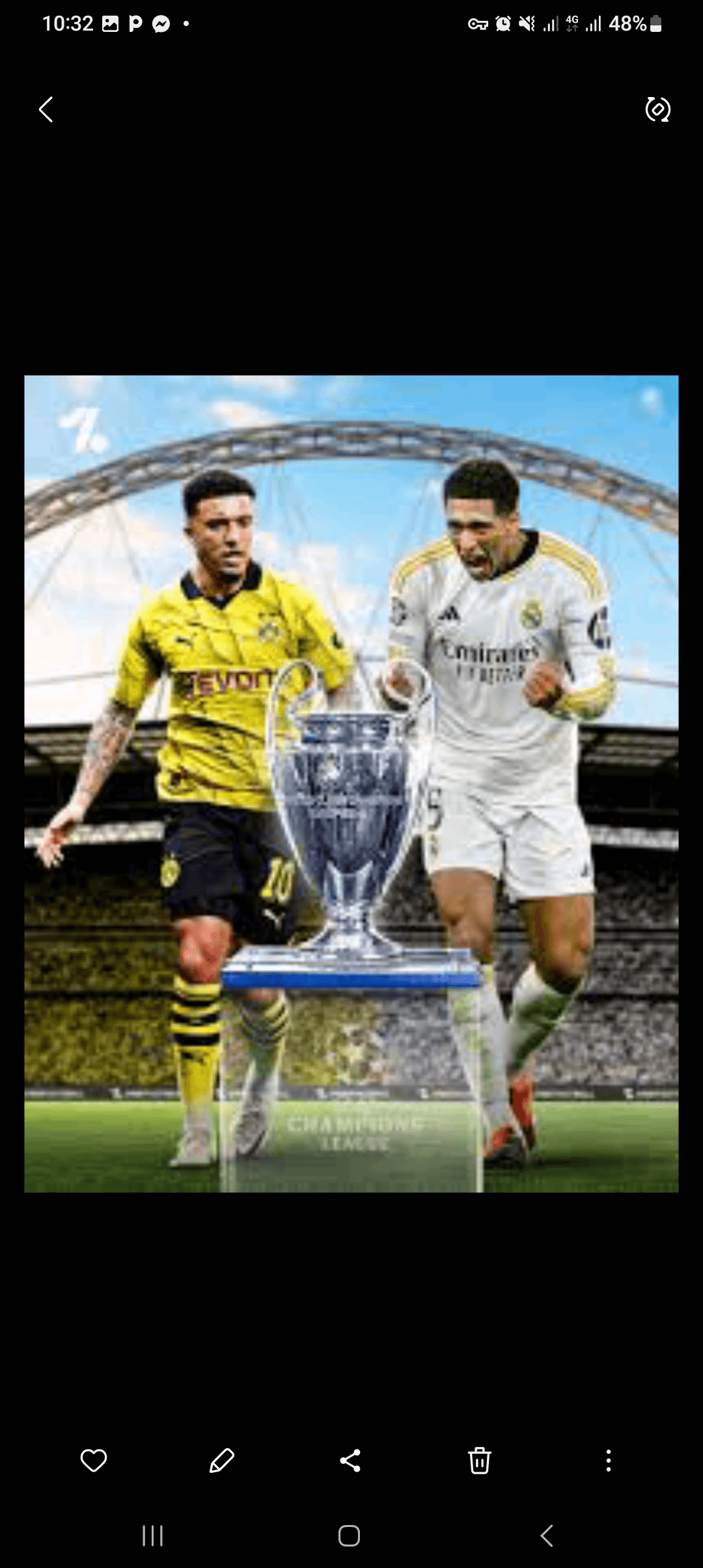 Liquidation de quelques billets de la finale de champions league à
wembley - Photo 1