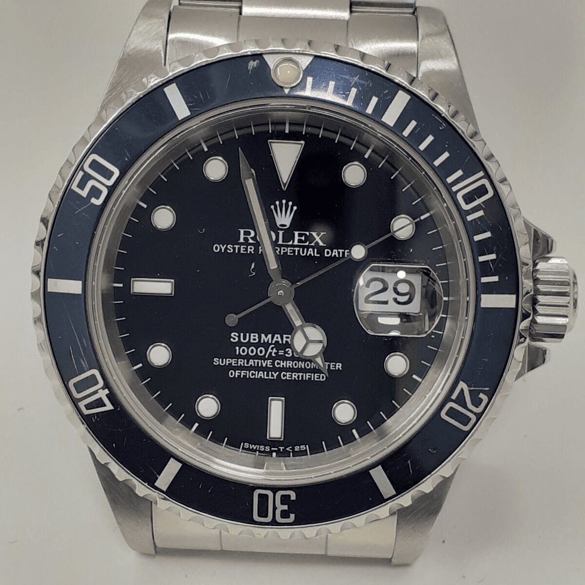 Rolex Submariner Steel Date 40 mm 16800 vers 1987 - Photo 1