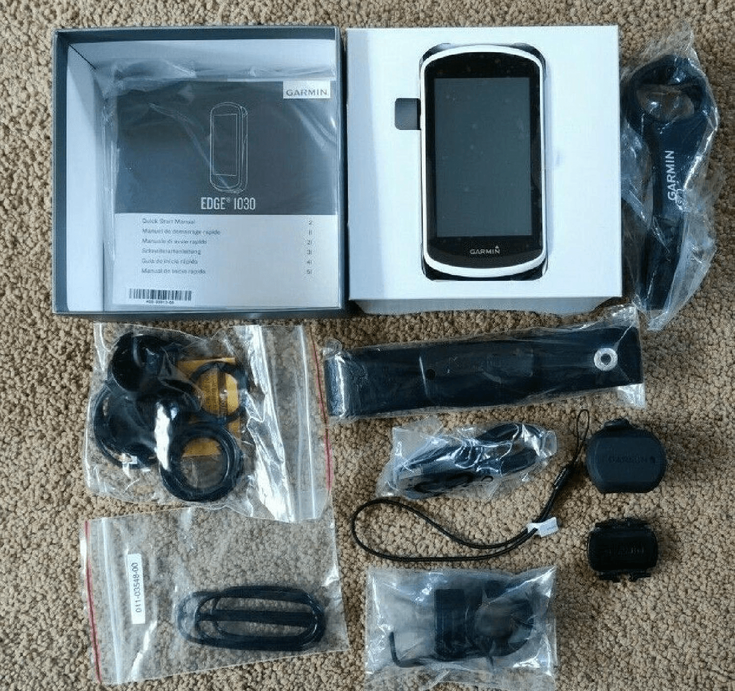 Ordinateur de vélo Gps Garmin 1030+ - Photo 1