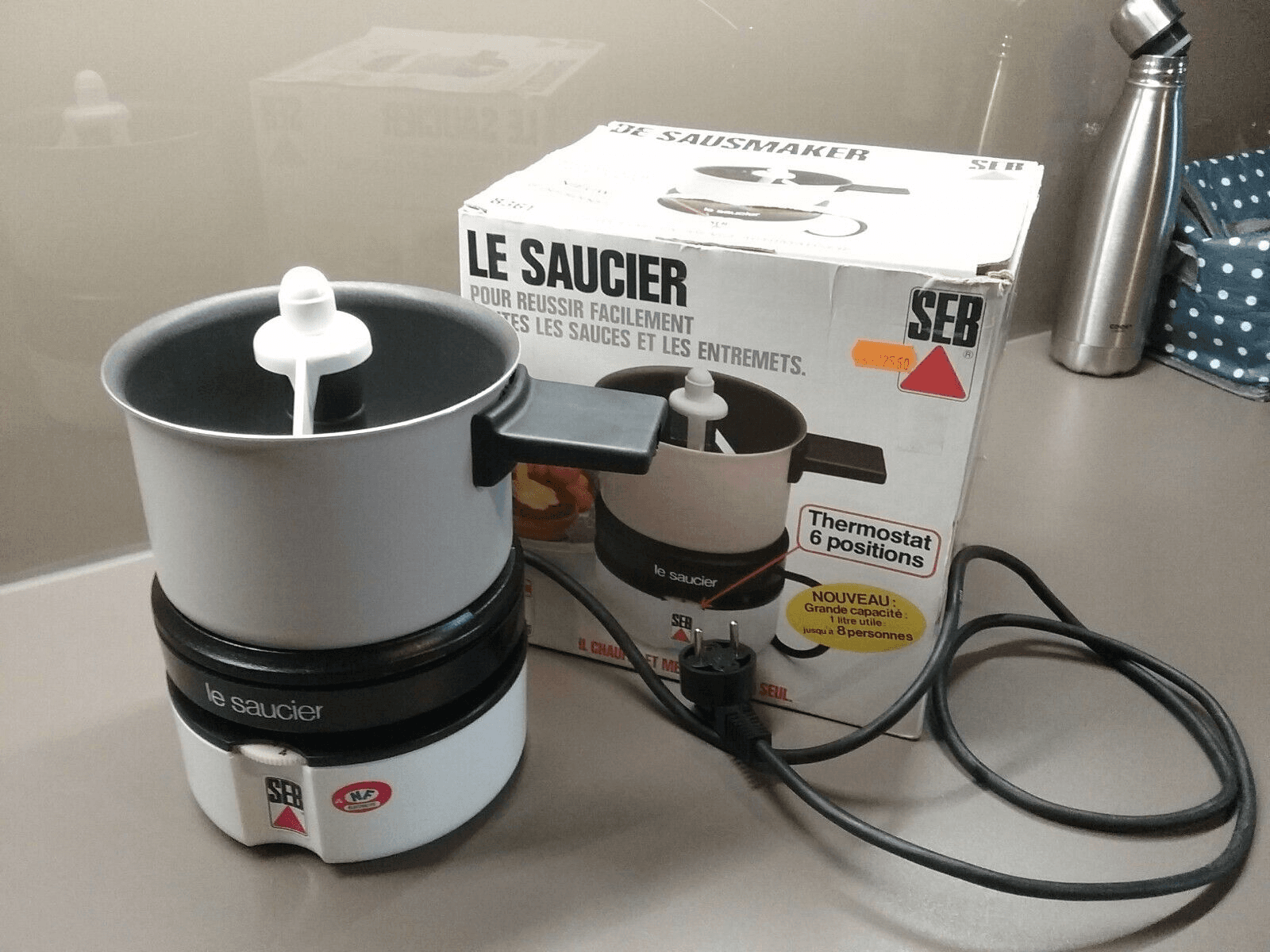 Saucier seb Électrique 8361 capacité 1 litre comme neuf tres peu servi - Photo 1