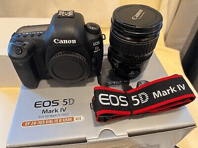 Appareil Photo Canon EOS 5D Mark IV nu avec bouchon, avec batterie et chargeur dans sa boite d'origi - Photo 1