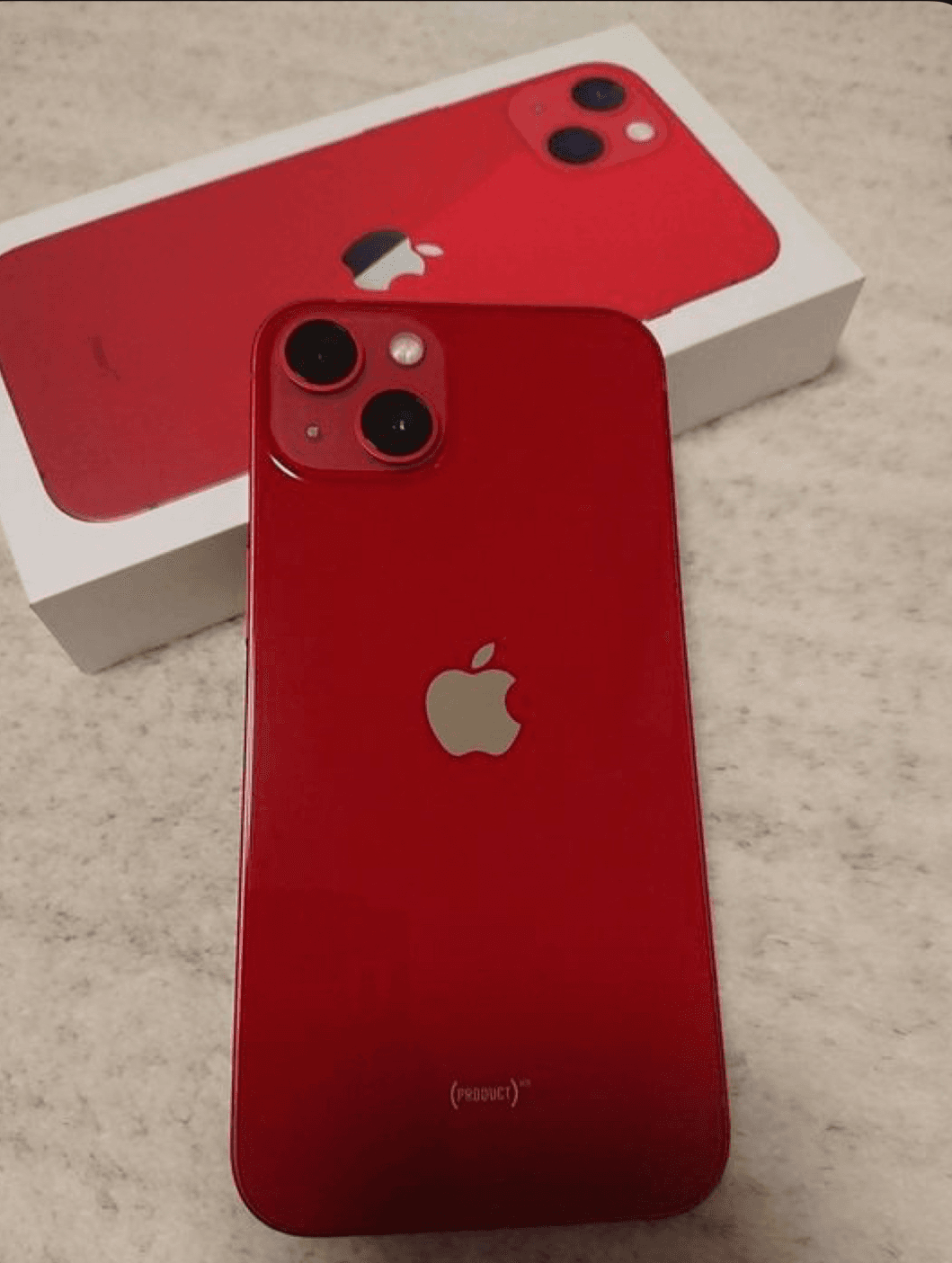 iPhone 14 rouge reconditionné 128GB en excellent état - Photo 1