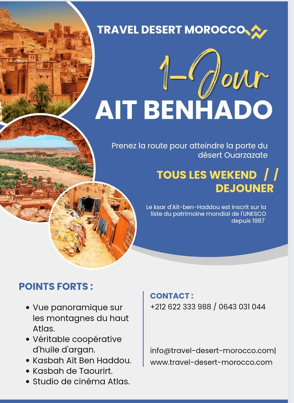 MAROC KAHSBAH AIT BENHADOU - Photo 1