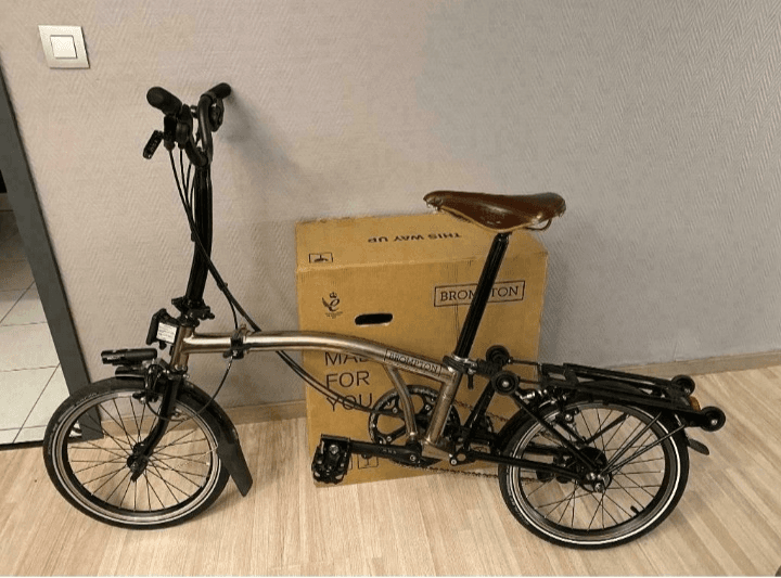VAE vélo électrique Brompton pliable H6LF de 2019 - Photo 1