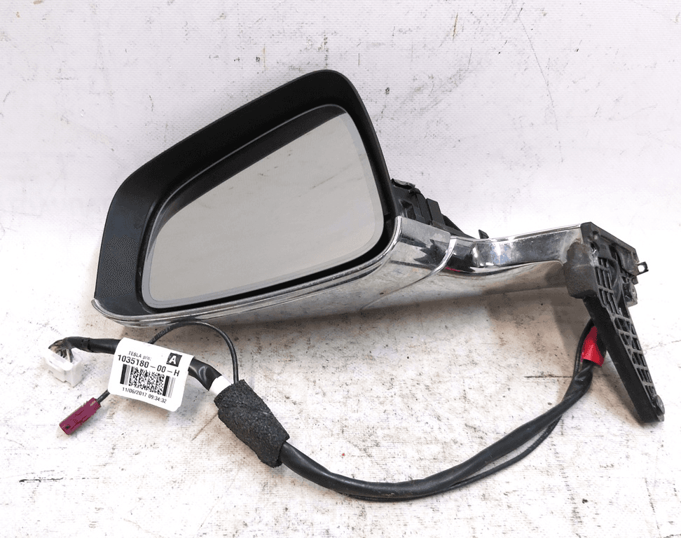 Rétroviseur extérieur gauche PREMIUM sans garniture supérieure Tesla modèle X 1035180-00-H - Photo 1