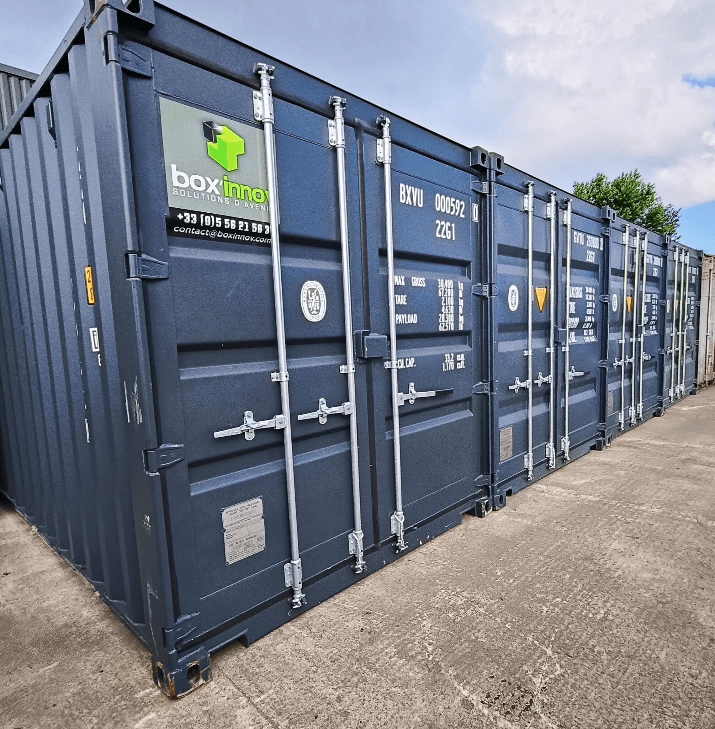 Box à louer 14m2/33m3