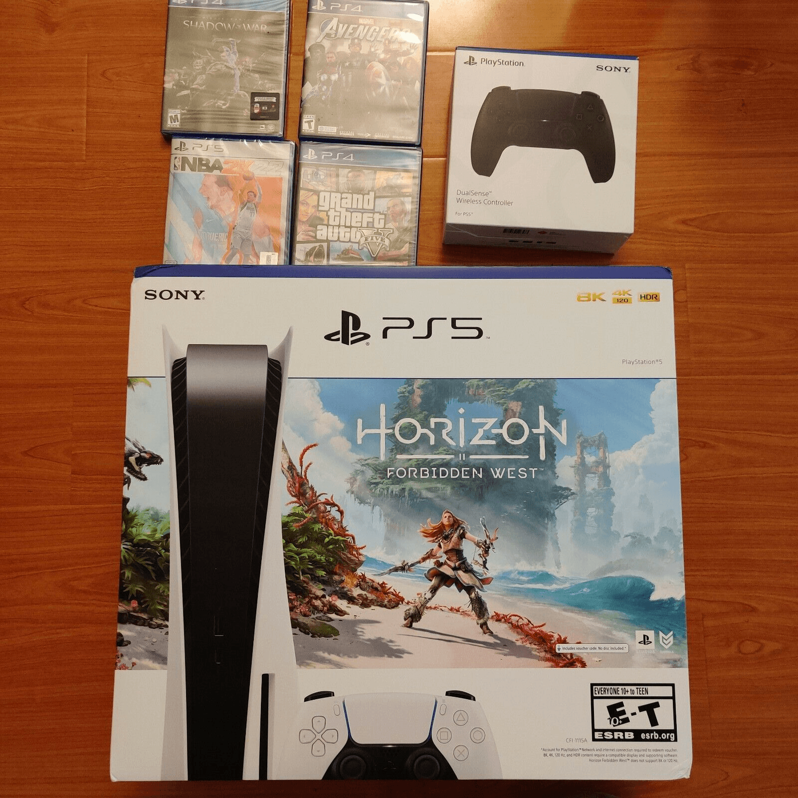 Sony PlayStation 5 Console Disc Version (PS5) Horizon Forbidden West Bundle - Photo 1