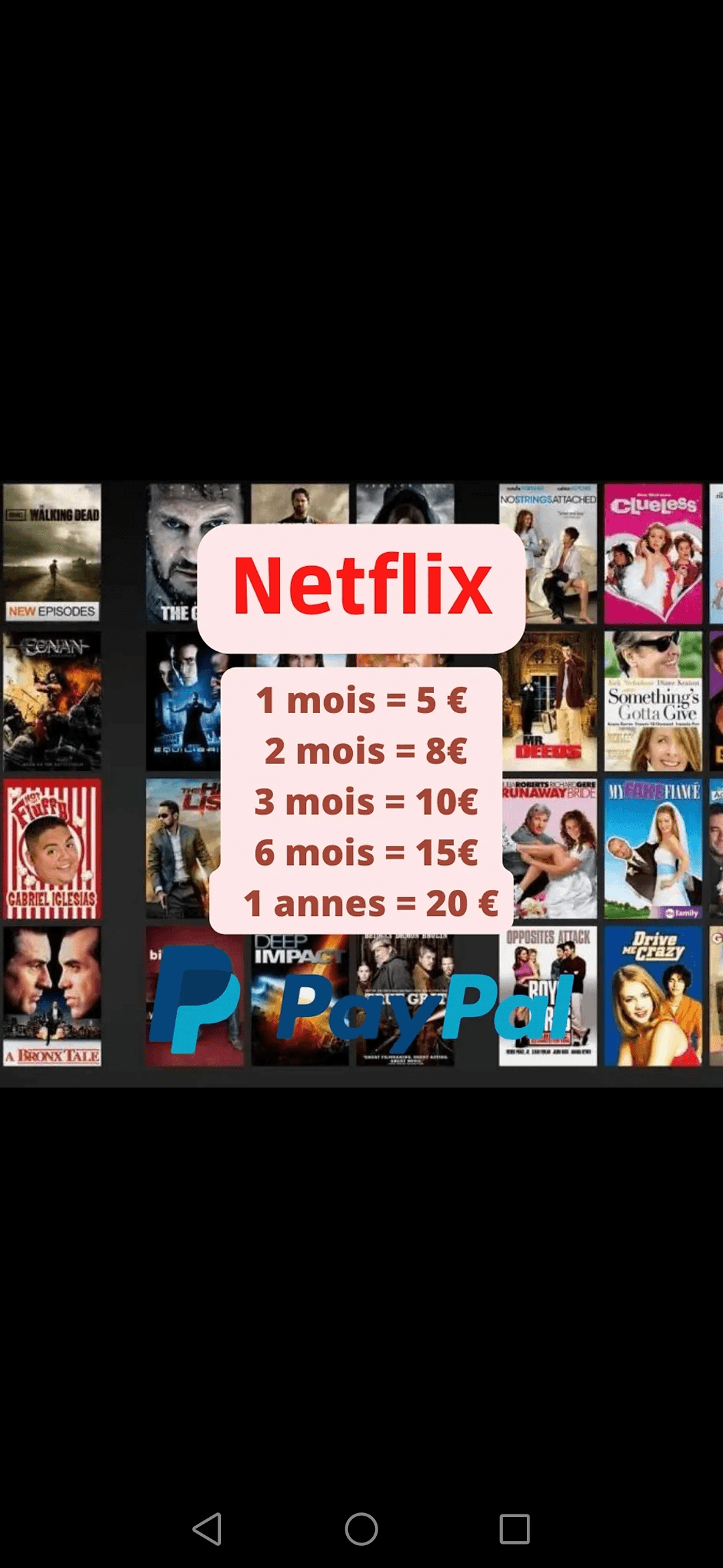 Vente Netflix - Photo 1