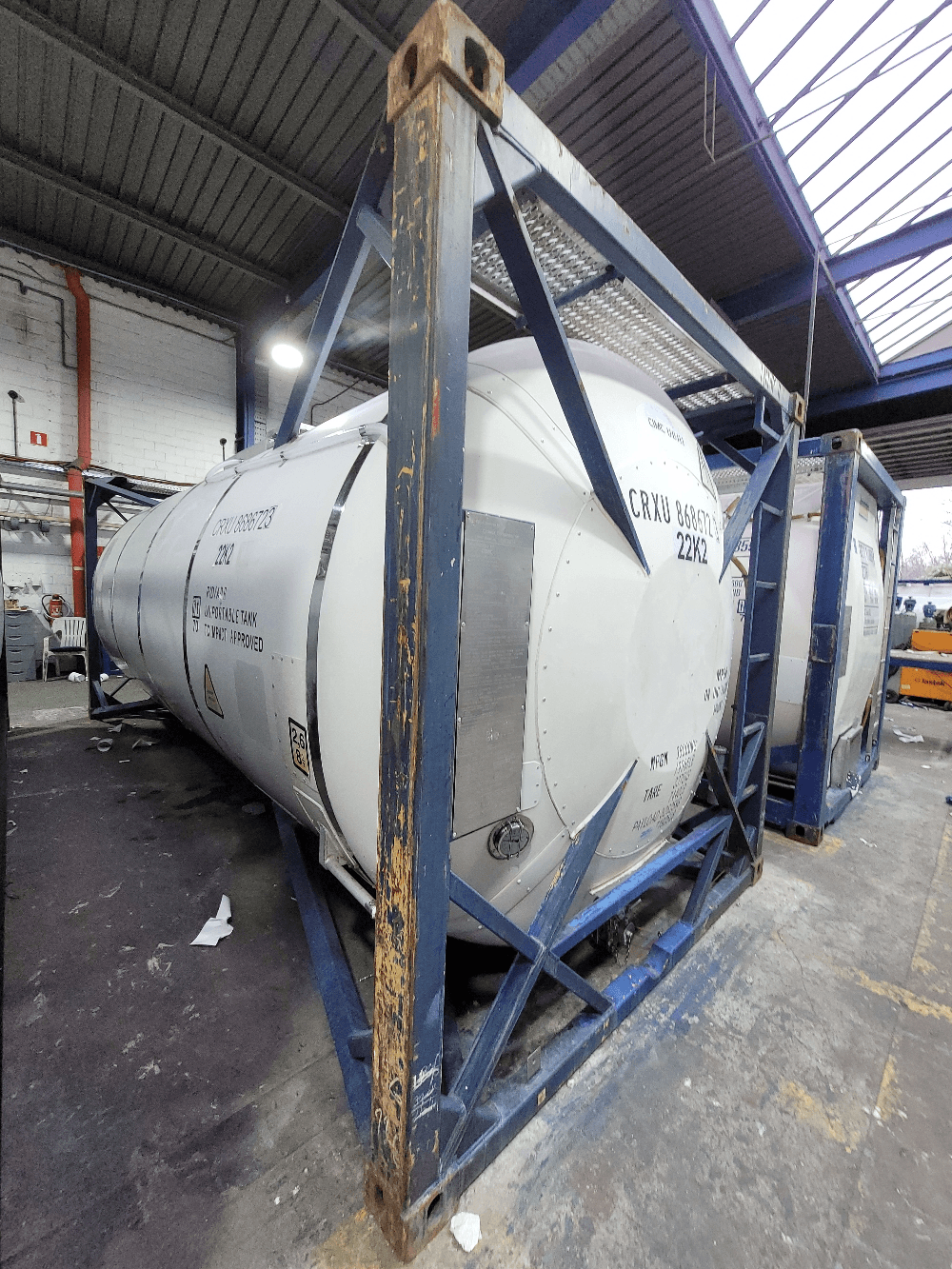 CONTAINER CITERNE POUR PRODUITS CHIMIQUE - 20 PIEDS/ 6M - Photo 1