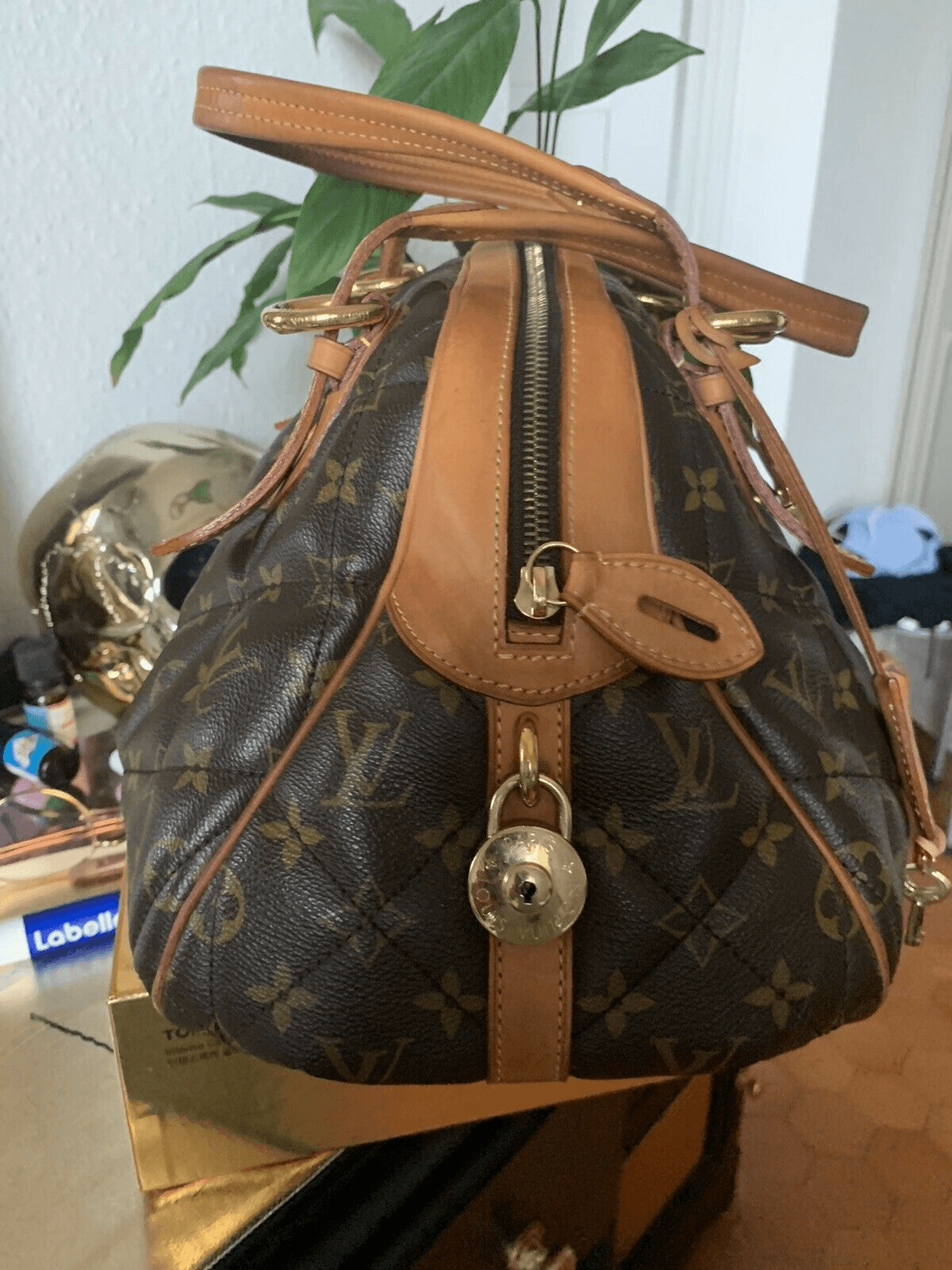 Sac à main monogramme Louis Vuitton Vintage pour femme -. - Photo 1