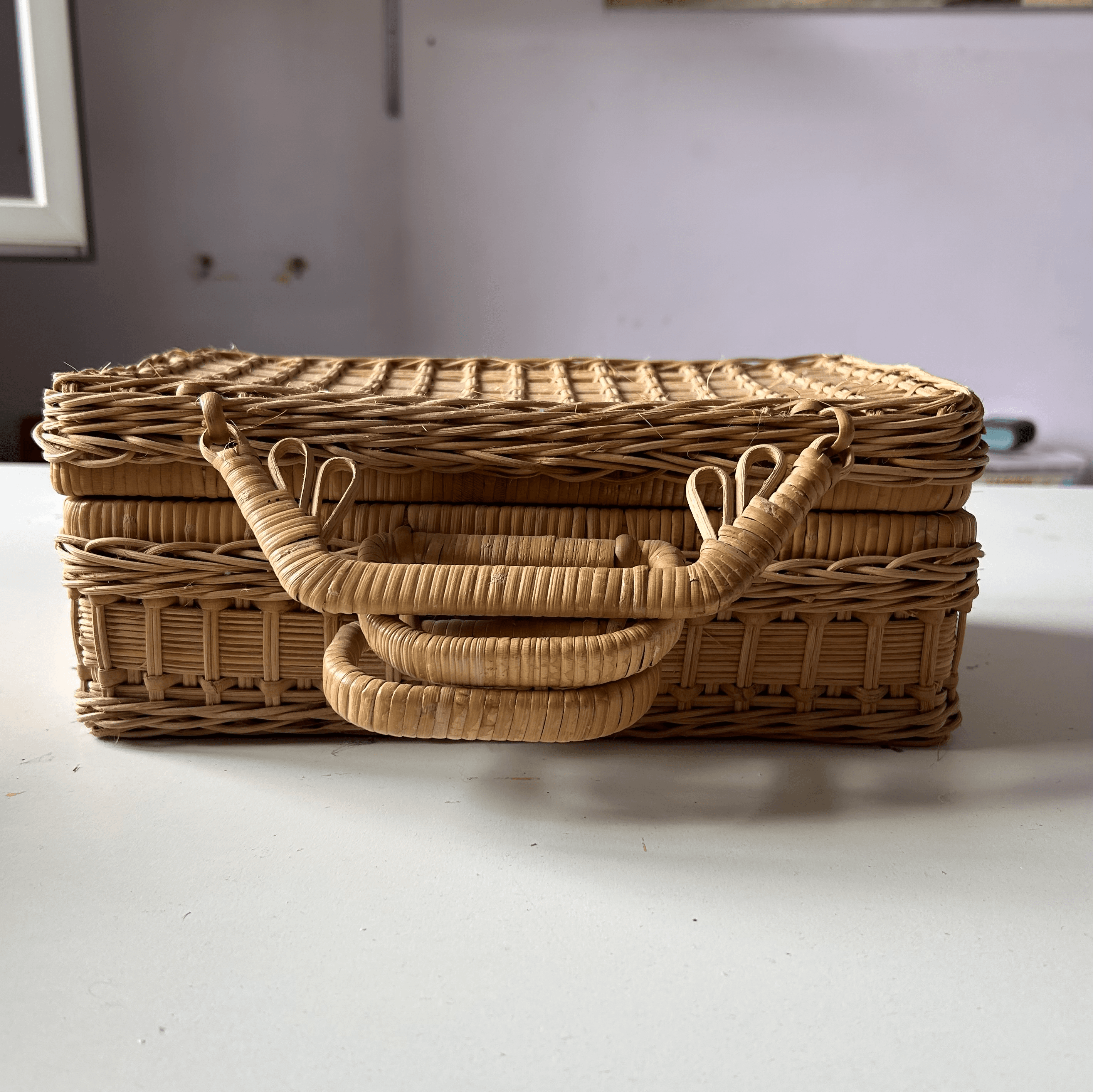 Panier en osier - Photo 1